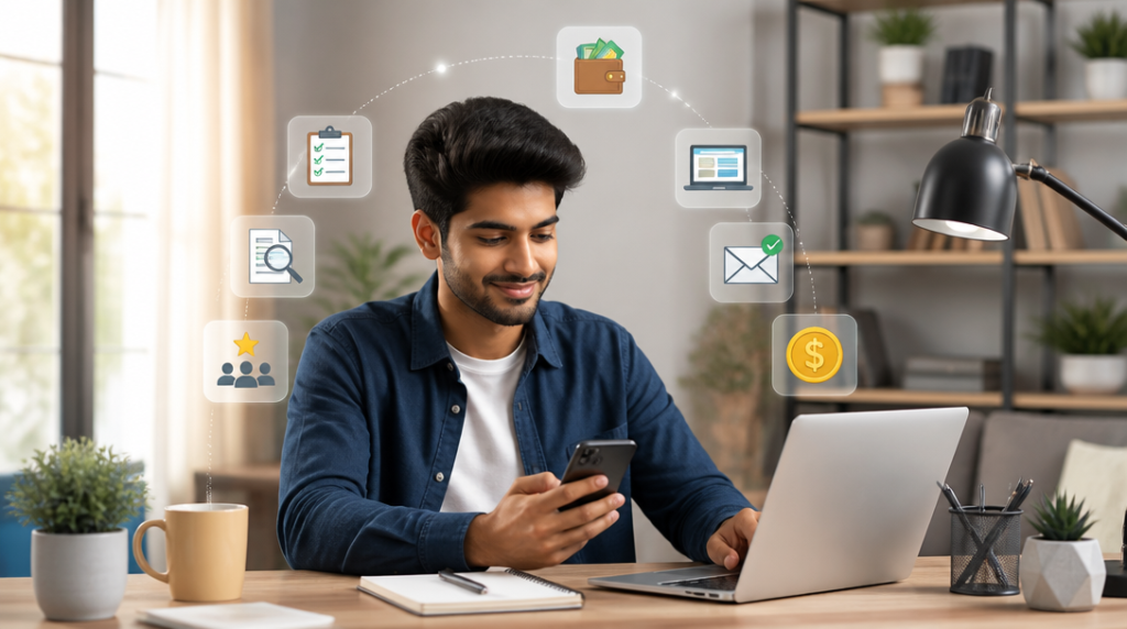 Cara menghasilkan uang lewat internet untuk pemula dengan tugas online