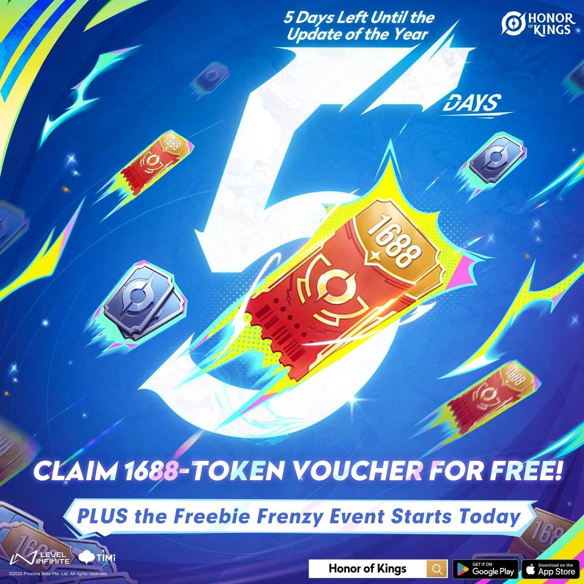 Token honor of kings gratis dengan cara aman